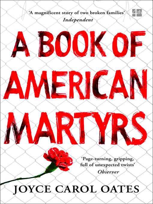Title details for A Book of American Martyrs by Joyce Carol Oates - Wait list